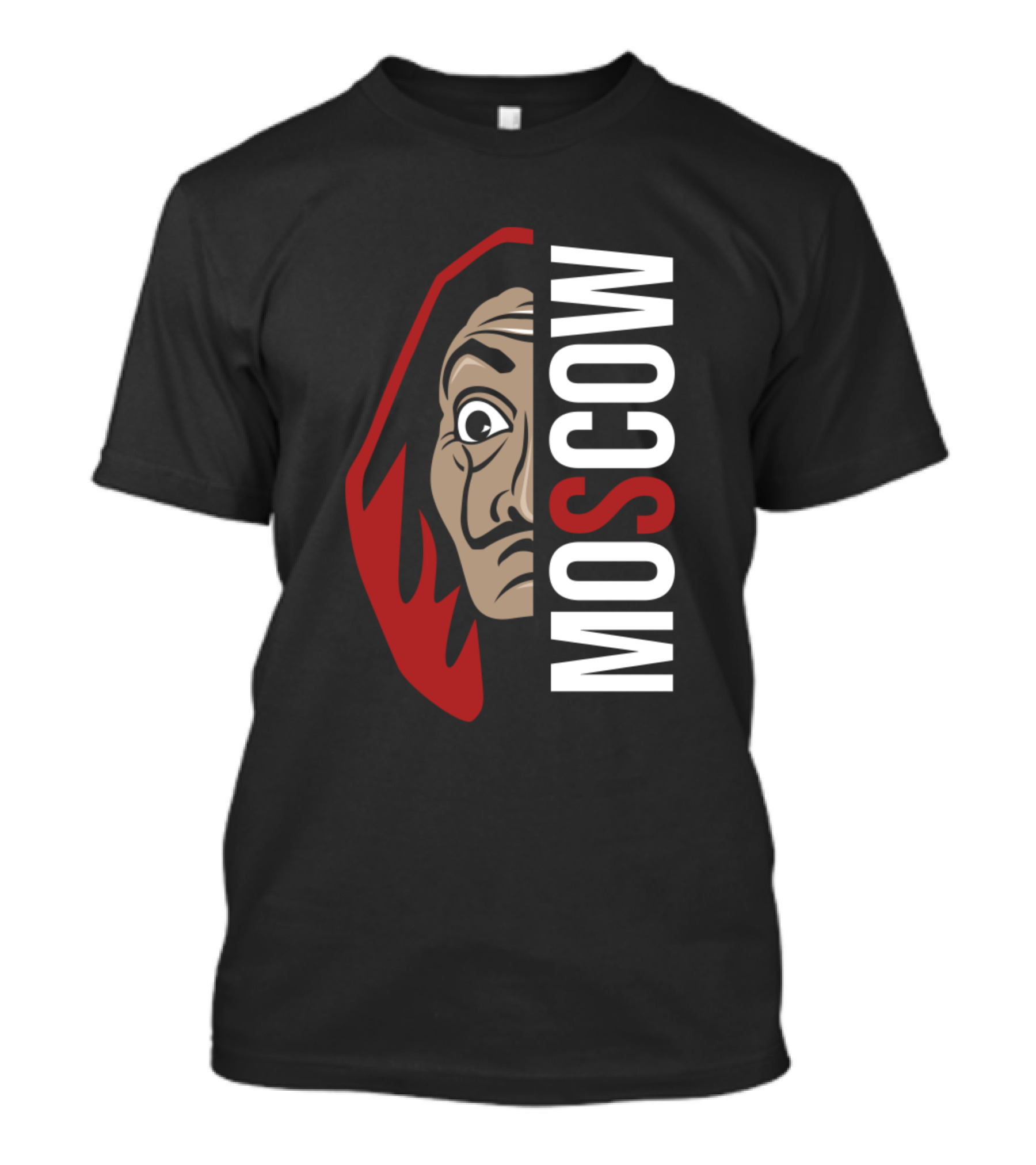 La Casa De Papel Moscow Salvador Dalí Mask T-Shirt