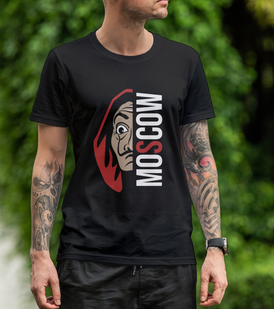 La Casa De Papel Moscow Salvador Dalí Mask T-Shirt
