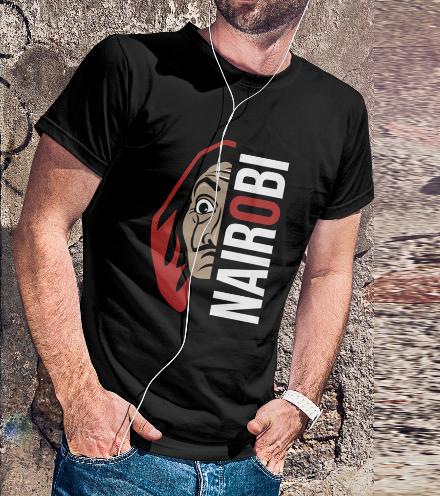 La Casa De Papel Nairobi Mask Face T-Shirt