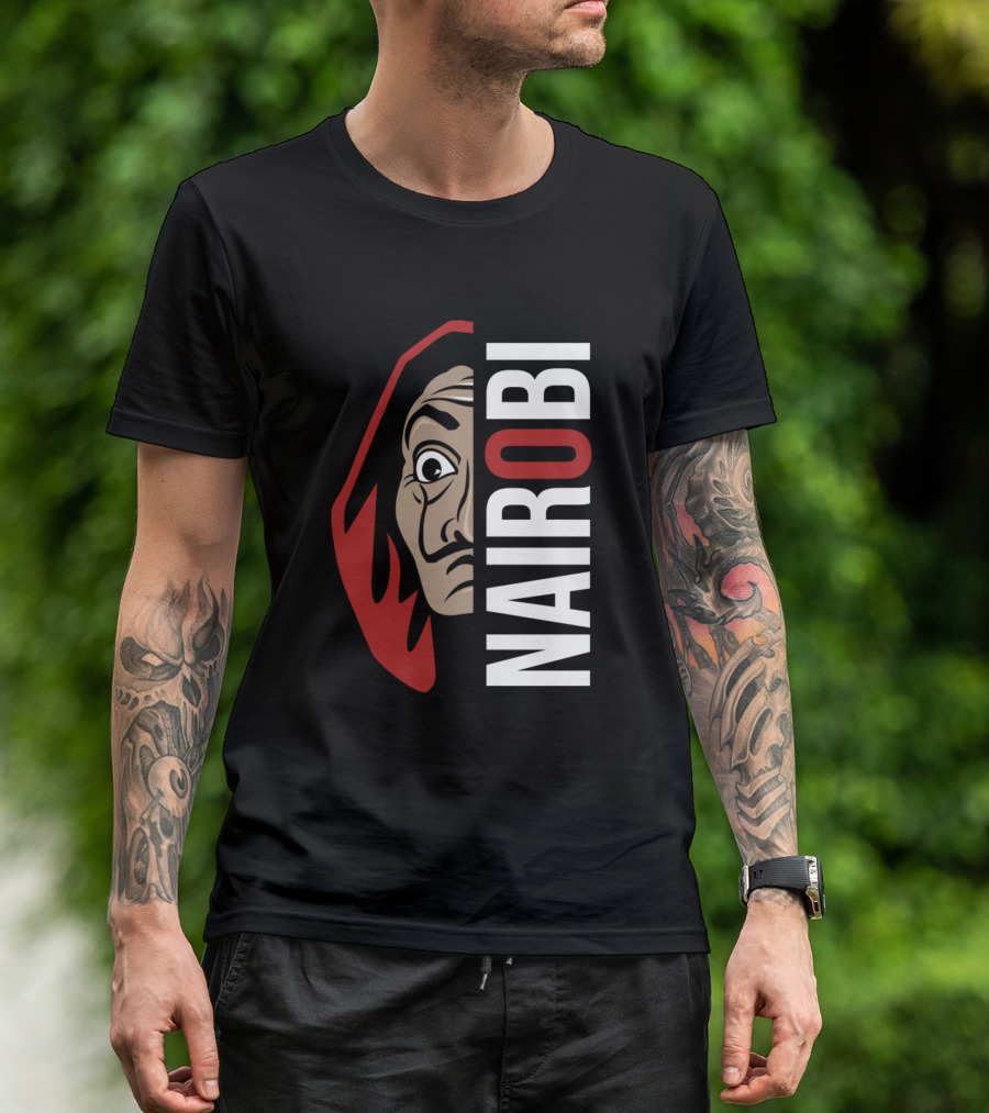 La Casa De Papel Nairobi Mask Face T-Shirt