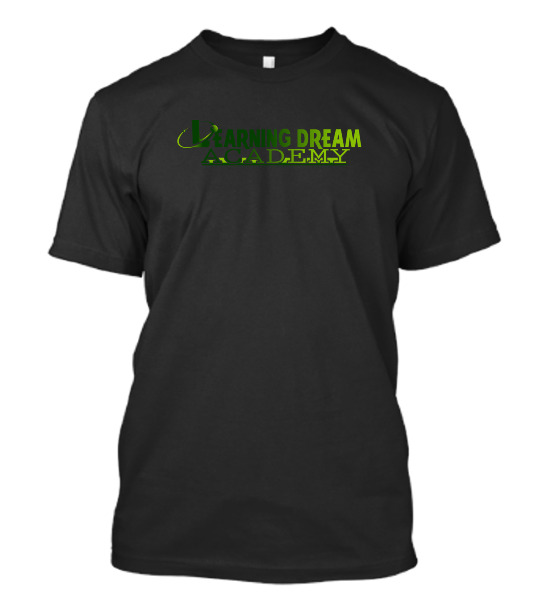 Learning Dream Academy Green Text T-Shirt