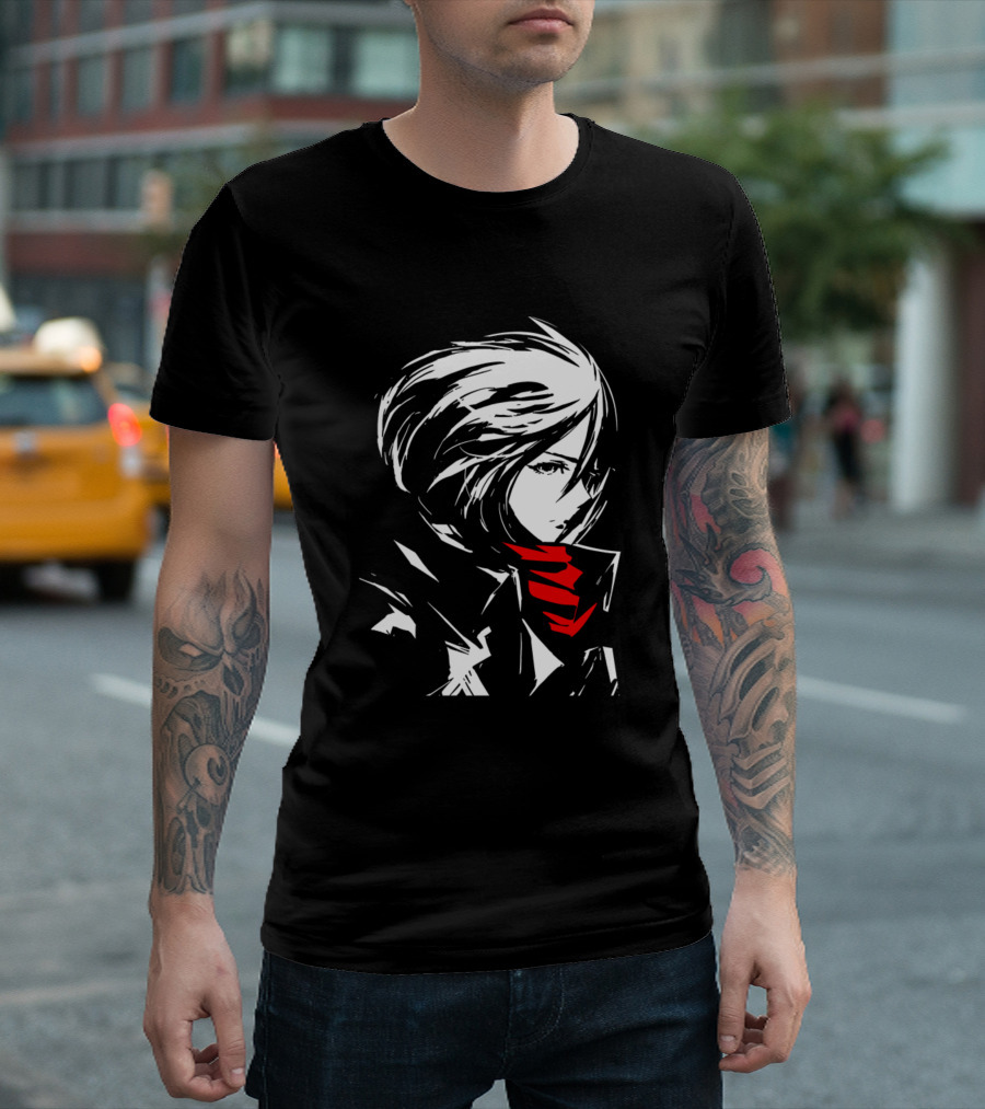 Attack On Titan Mikasa The World Is Cruel And Also Very Beautiful T-Shirt