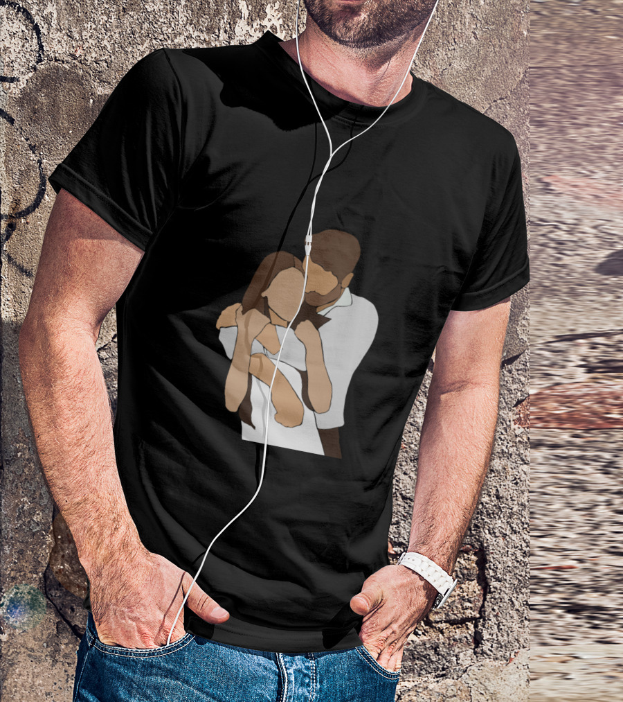 Couple Embrace T-Shirt