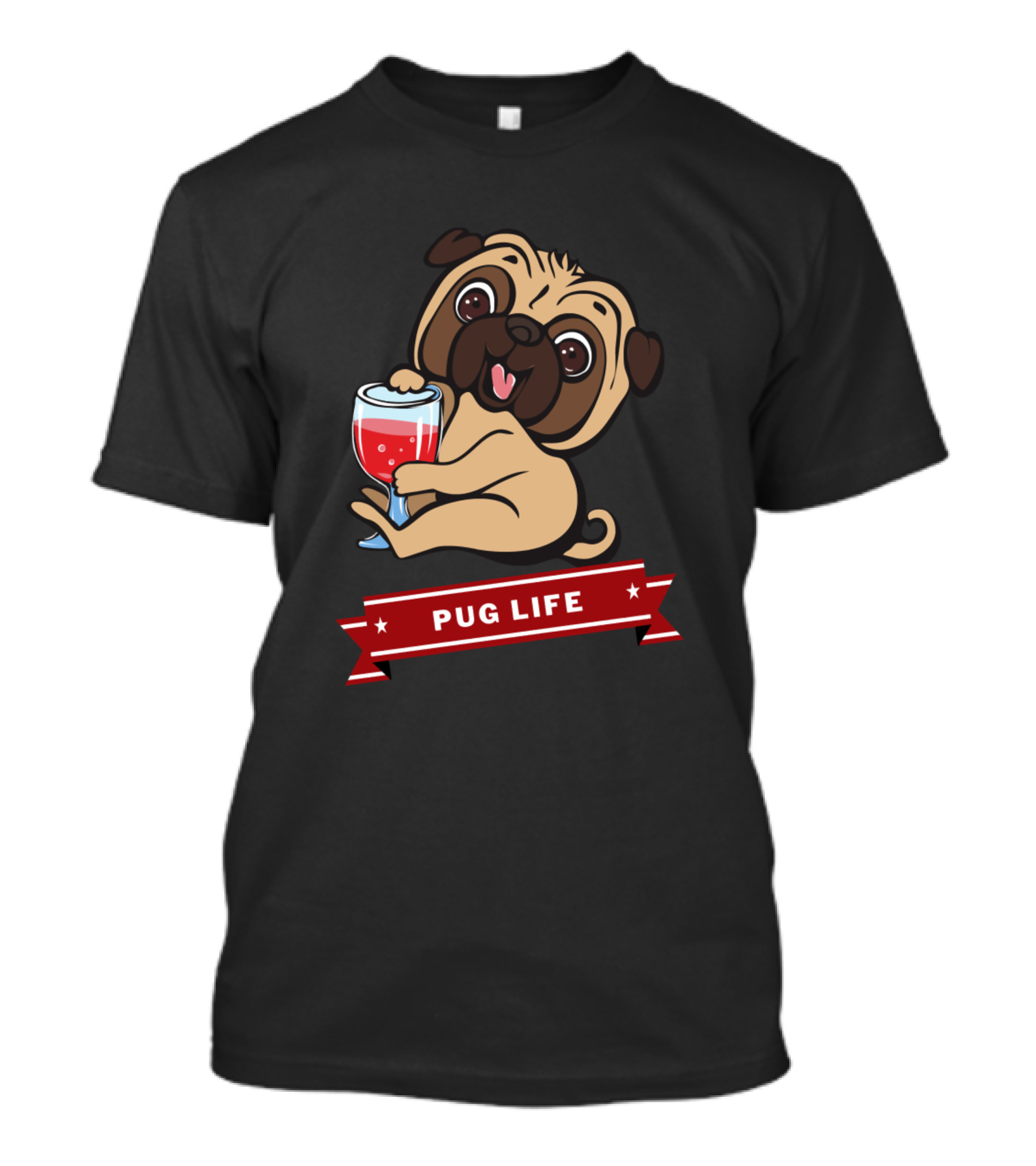 Pug Life Dog Pug Cute T-Shirt