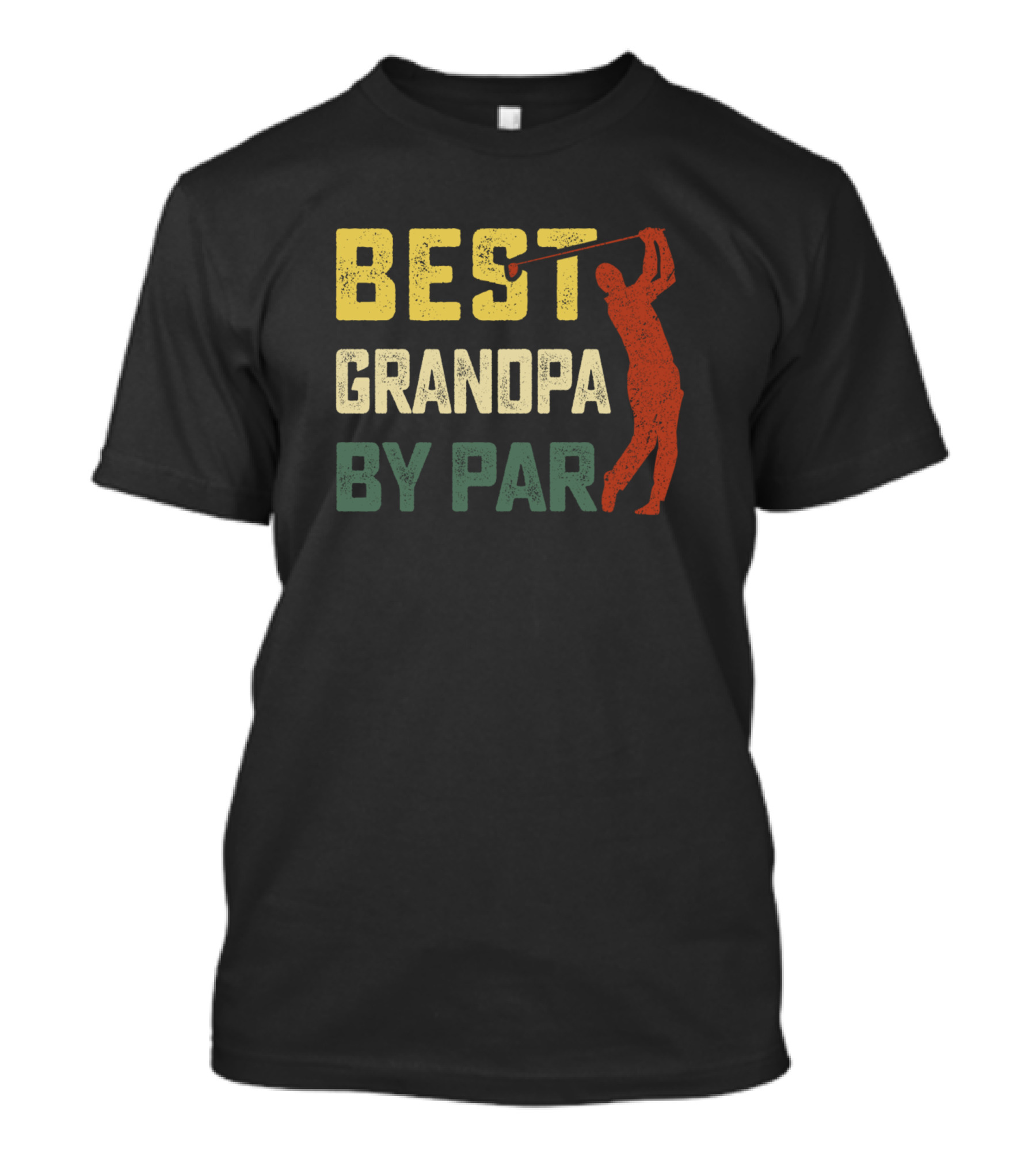 Best Grandpa By Par Golf Swing T-Shirt
