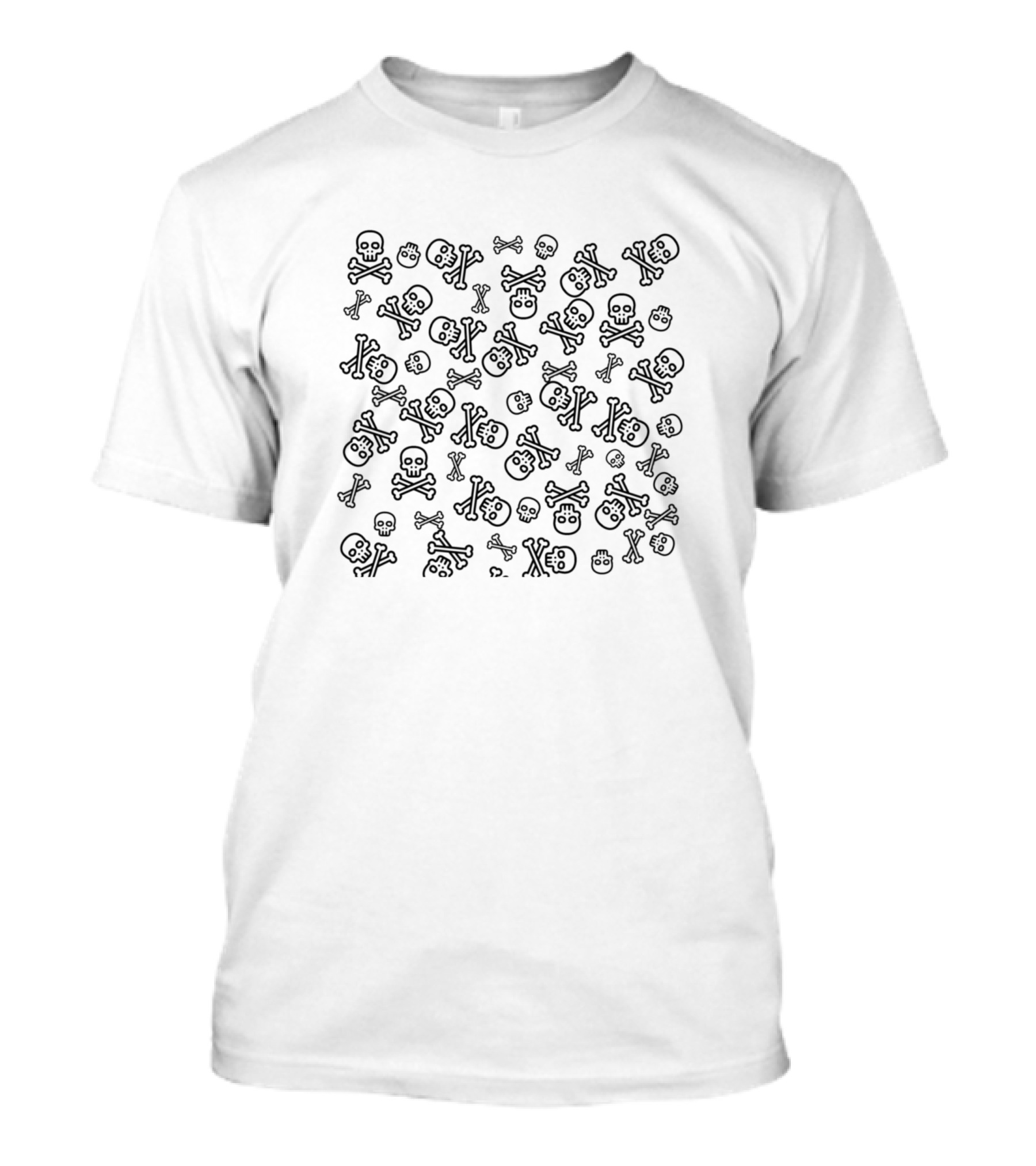 Halloween Skull And Bones T-Shirt