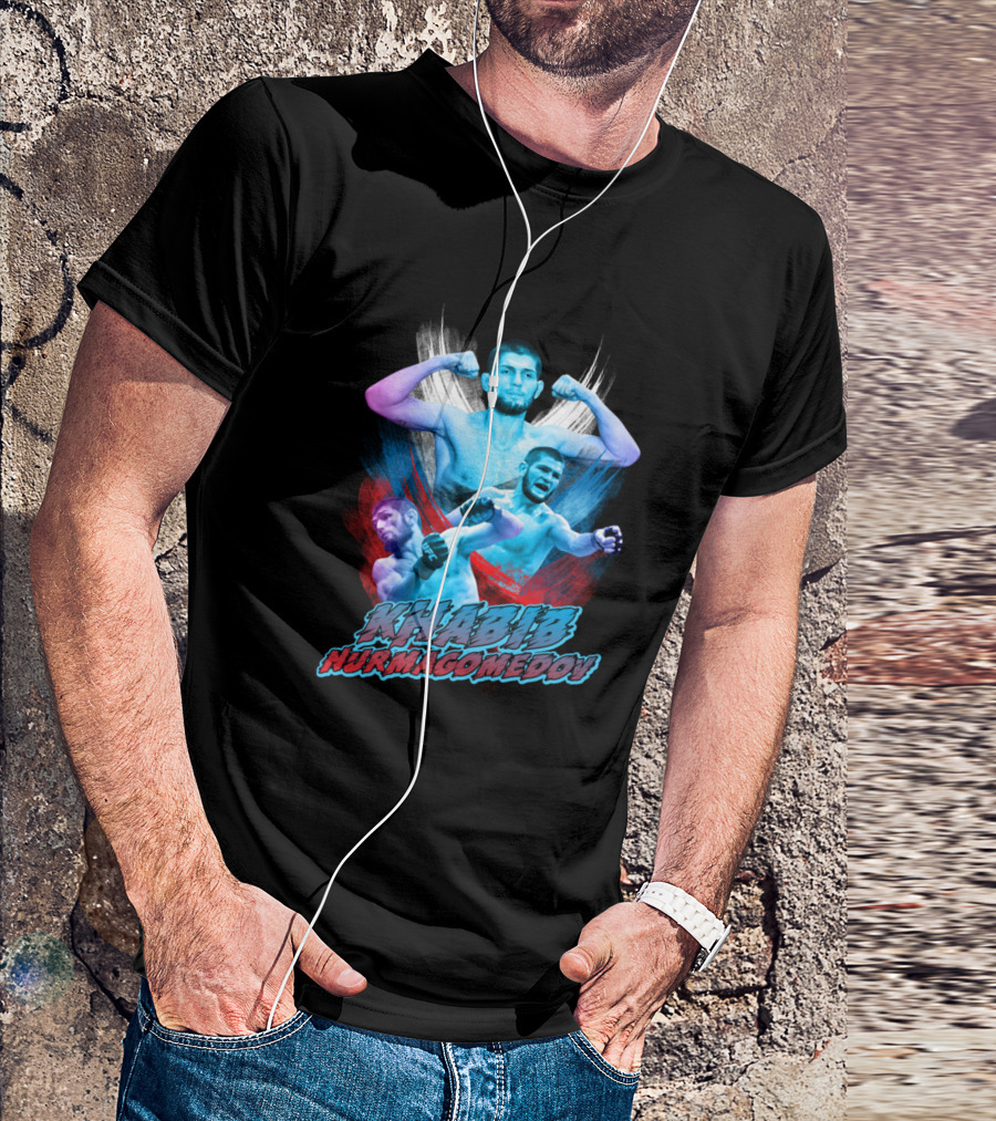 Khabib Nurmagomedov MMA Dagestan Fighter Champion T-Shirt