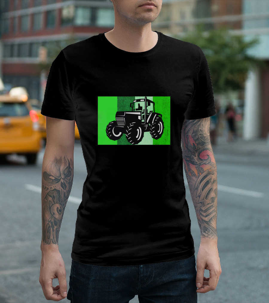 Never Stopped Playing With Tractor T-Shirt