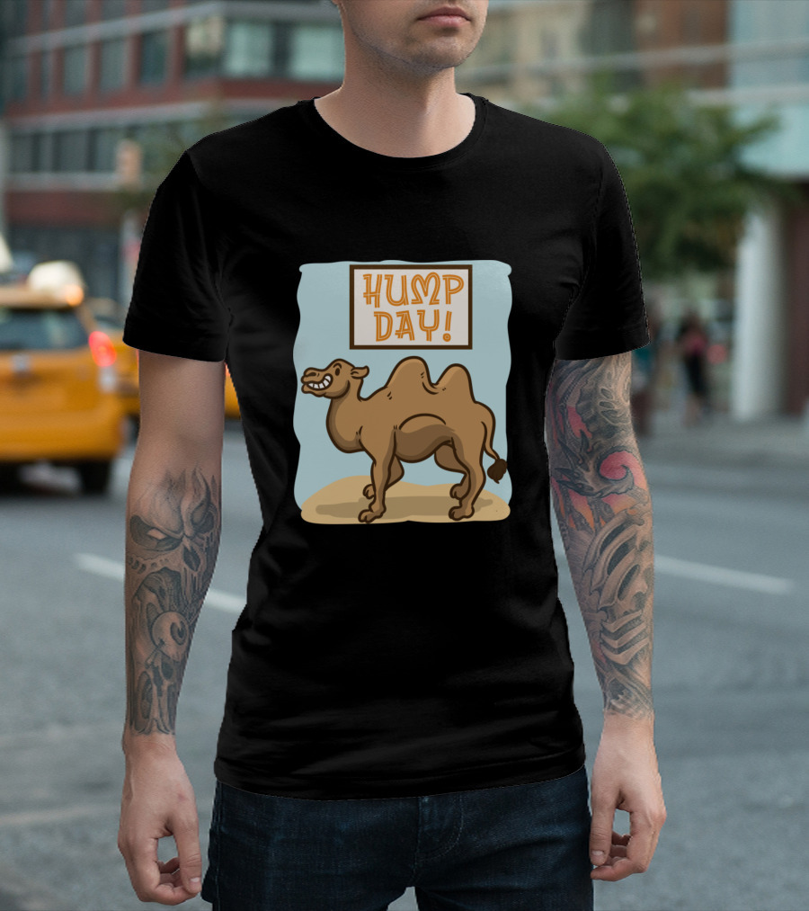 Hump Day Camel Fun Holiday T-Shirt