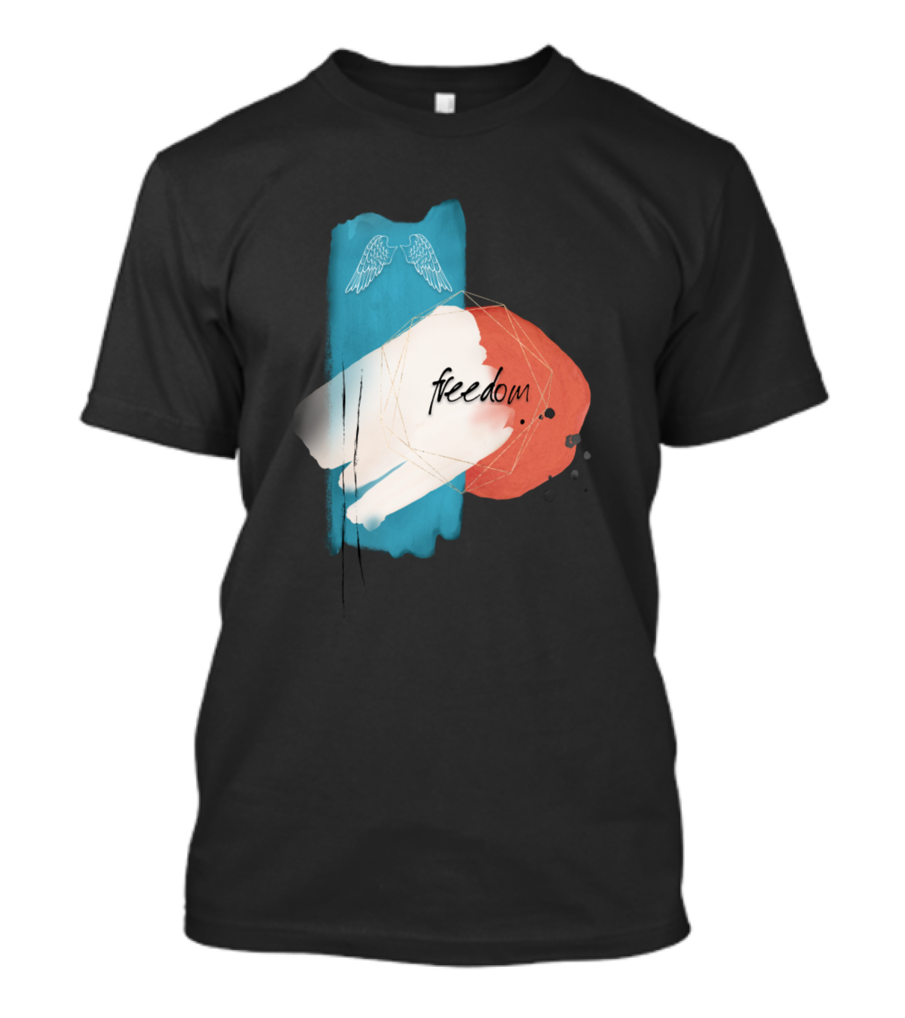 Freedom Wings Zen Modern T-Shirt