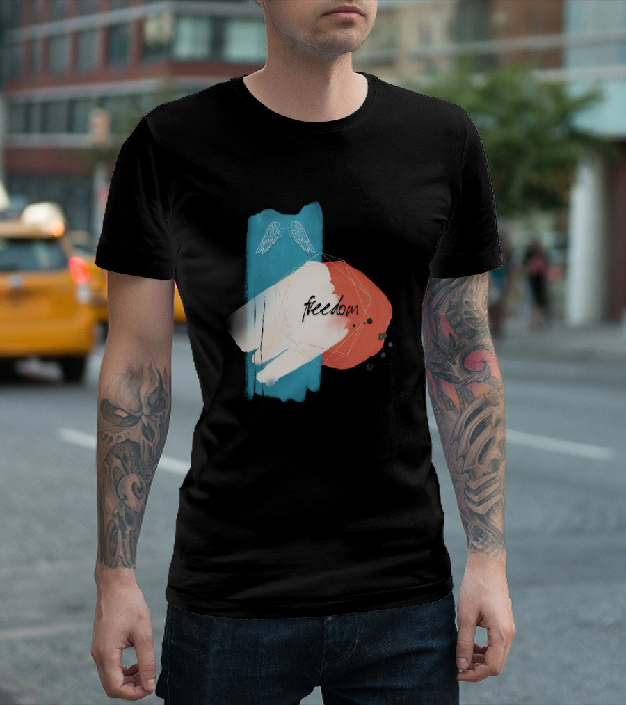 Freedom Wings Zen Modern T-Shirt