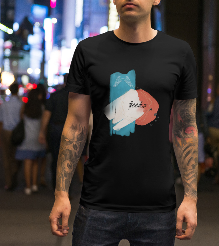 Freedom Wings Zen Modern T-Shirt