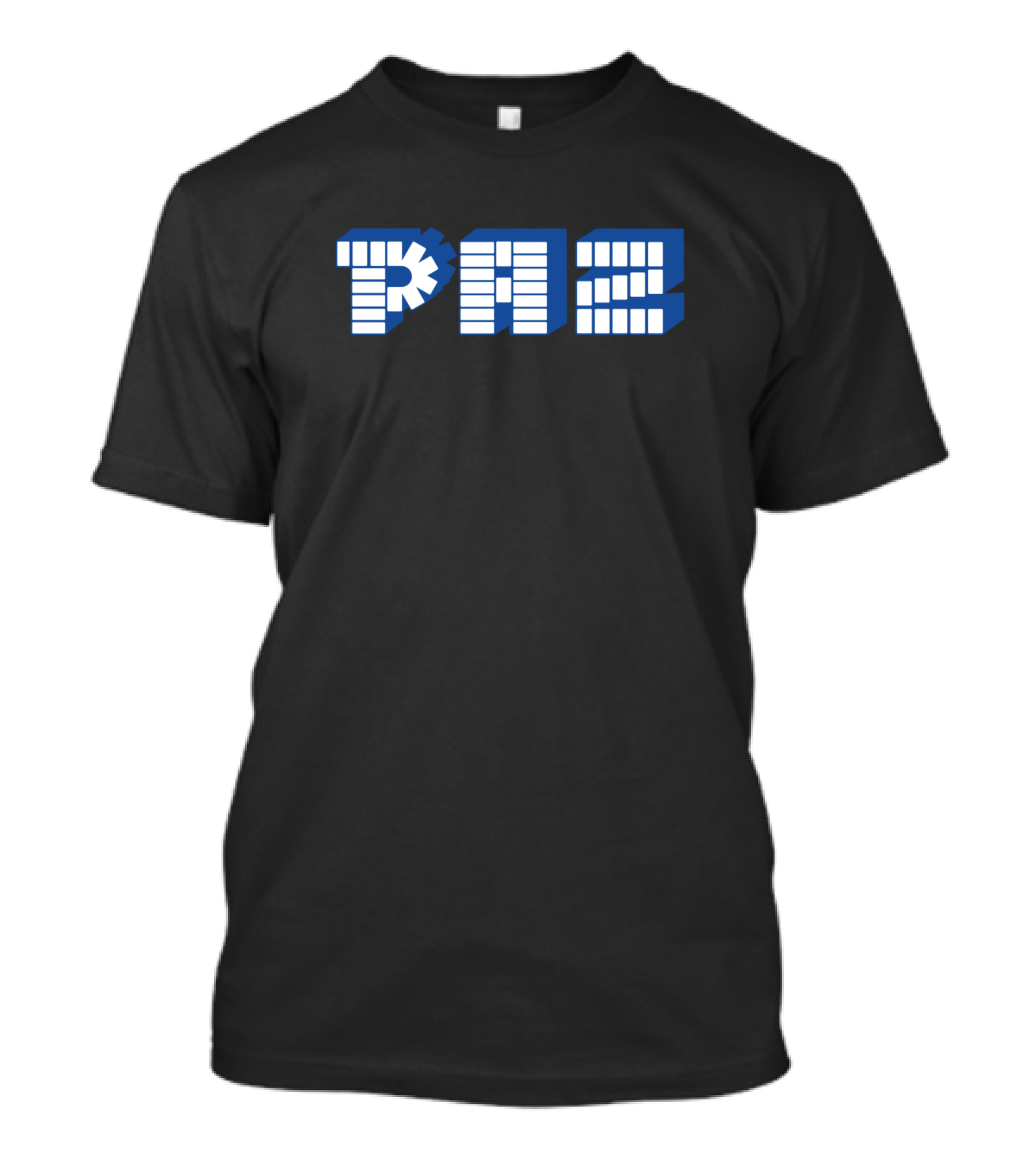 Paz Its Like One Of Those Parody Paz Means Retro Block Letter T-Shirt