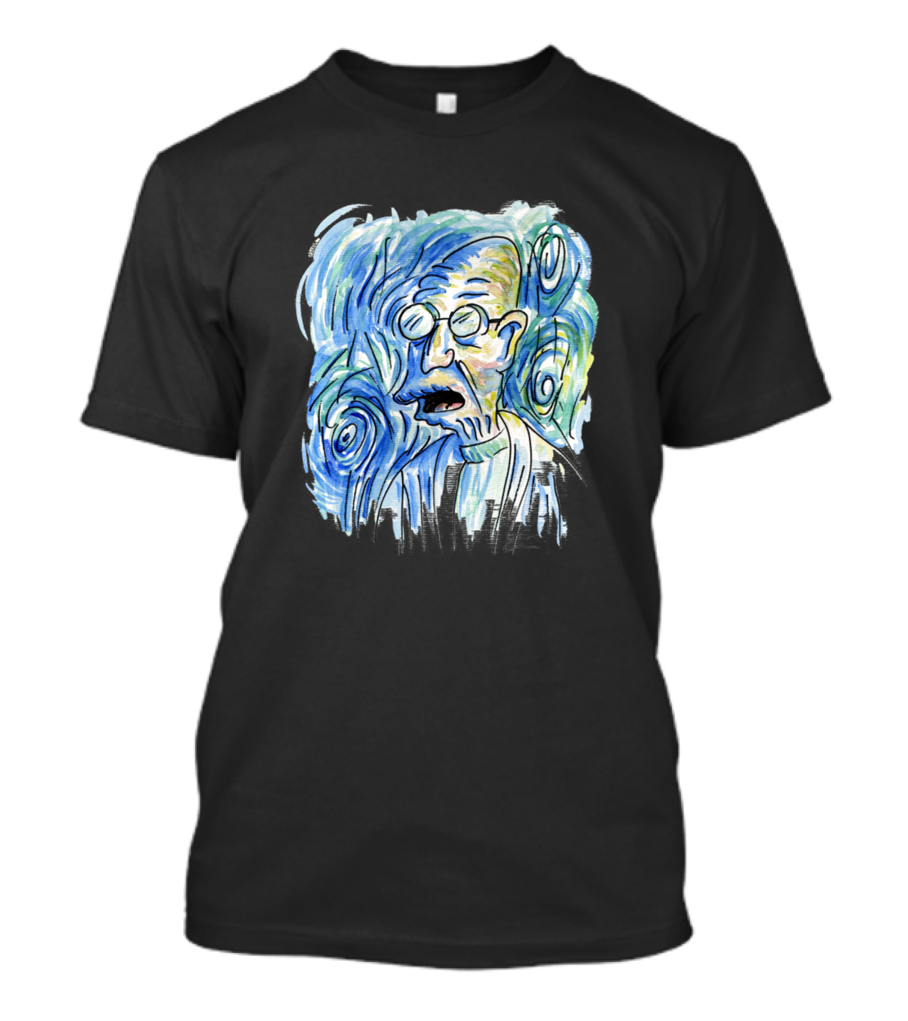 Vincent Van Hubert Expressionist Fusion T-Shirt