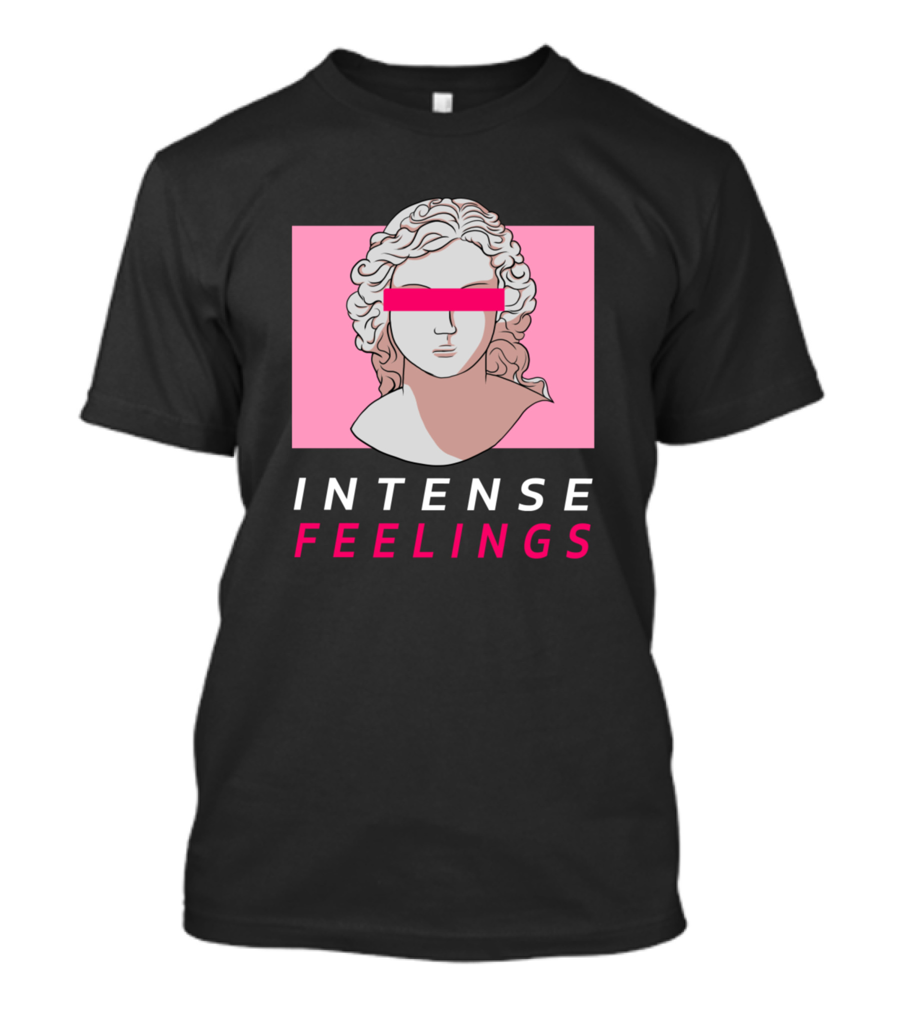 Intense Feelings Ancient Greek Statue Pop T-Shirt