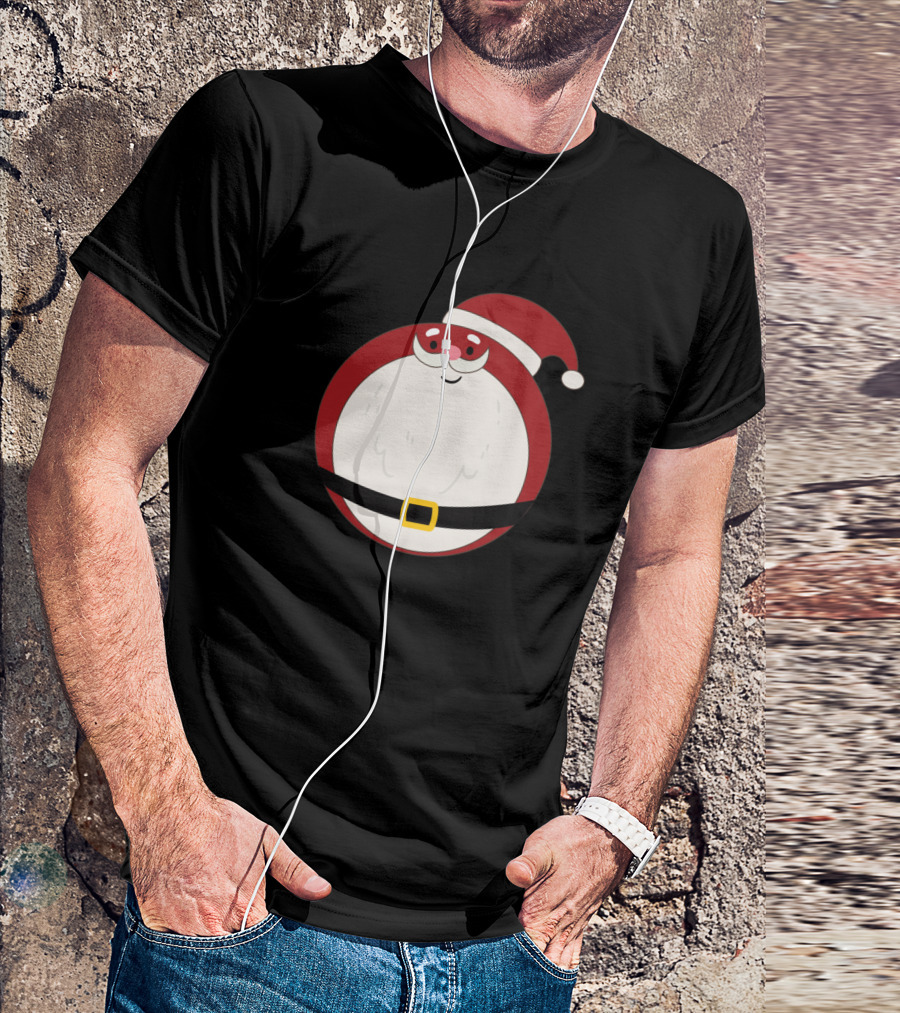 Christmas Santa Bubble T-Shirt