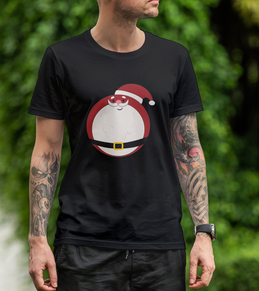 Christmas Santa Bubble T-Shirt