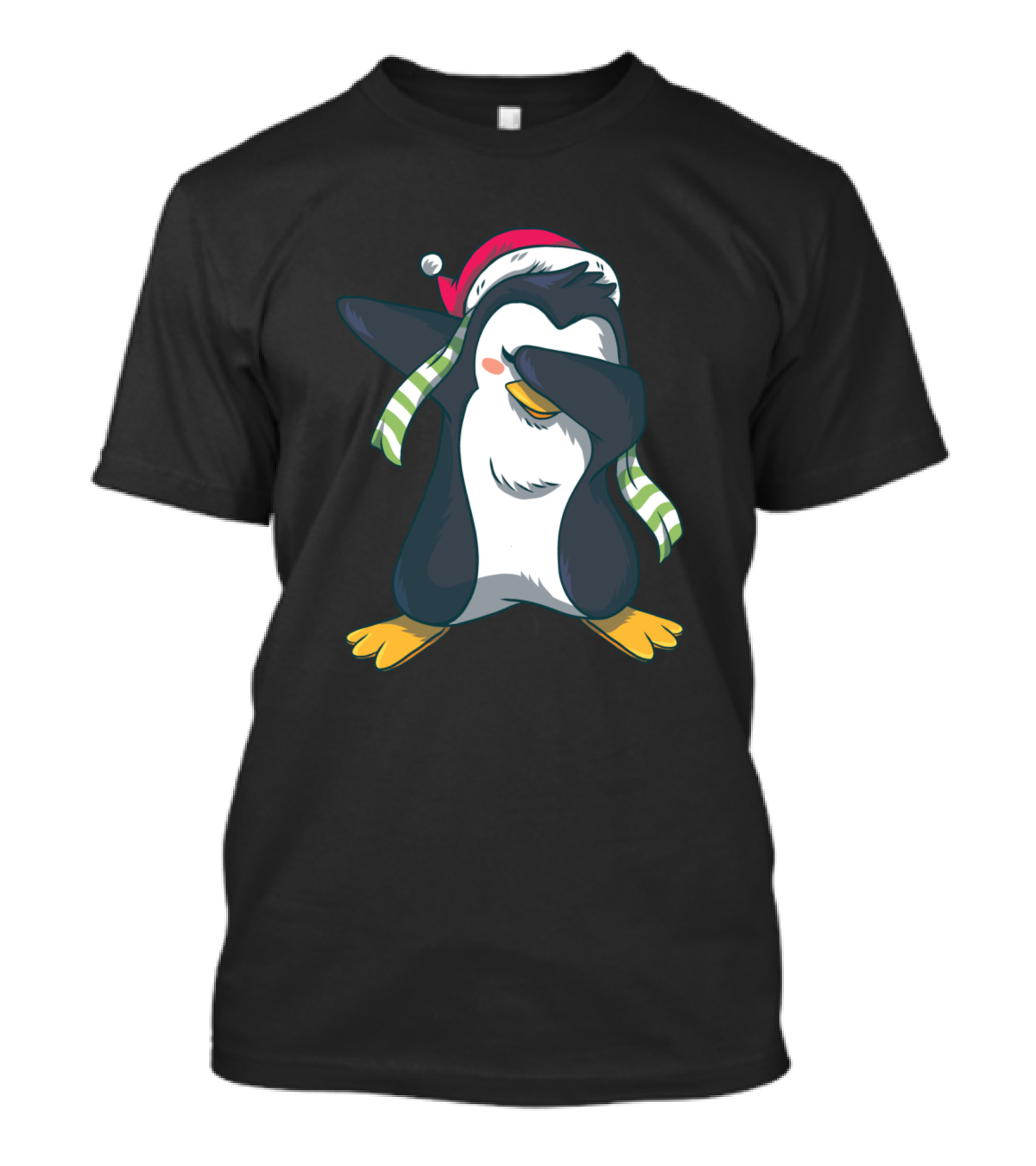Dabbing Penguin Christmas Funny Xmas Dab Dance T-Shirt