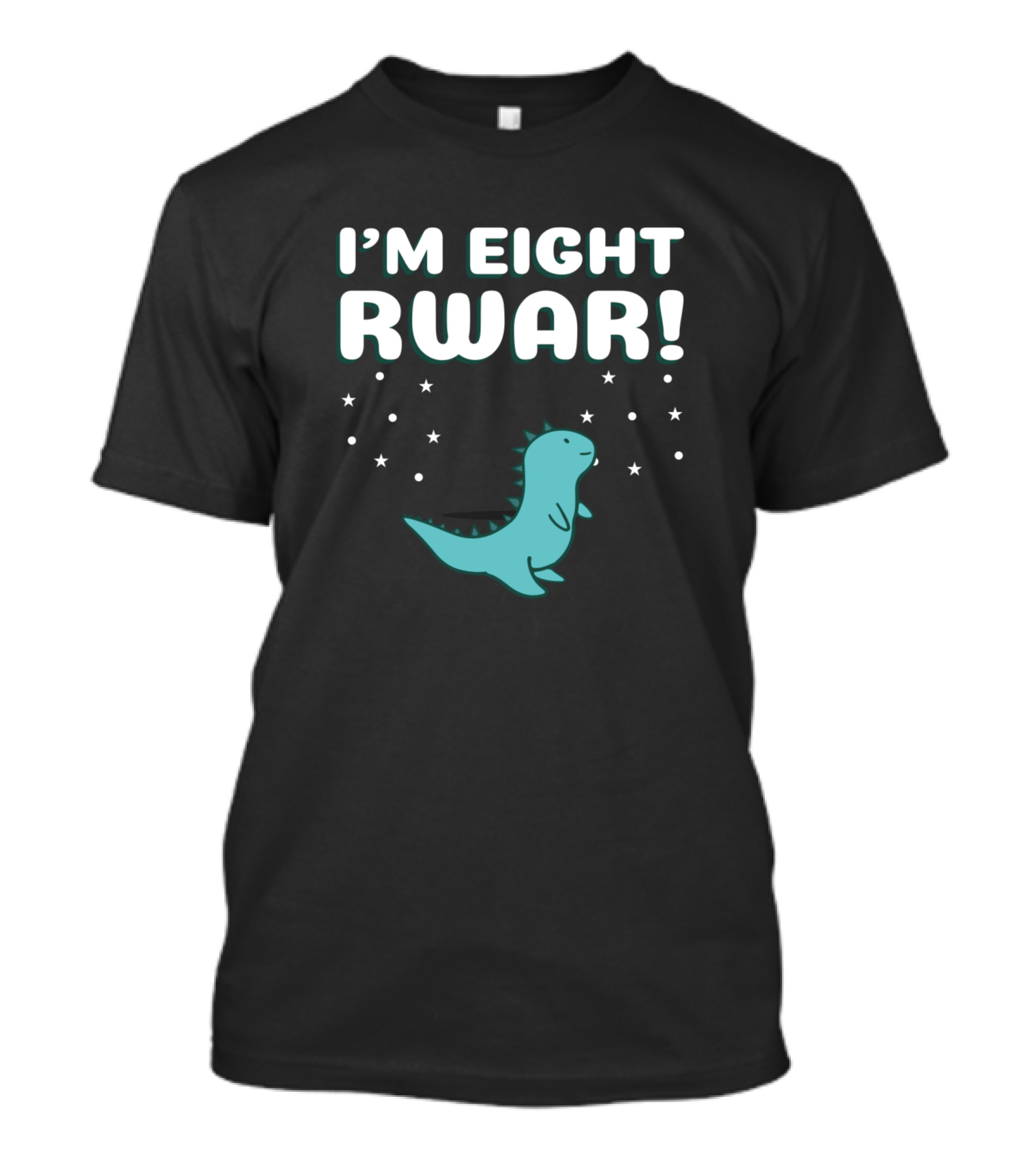 I'm Eight Rwar Dinosaur Birthday B Day T-Shirt