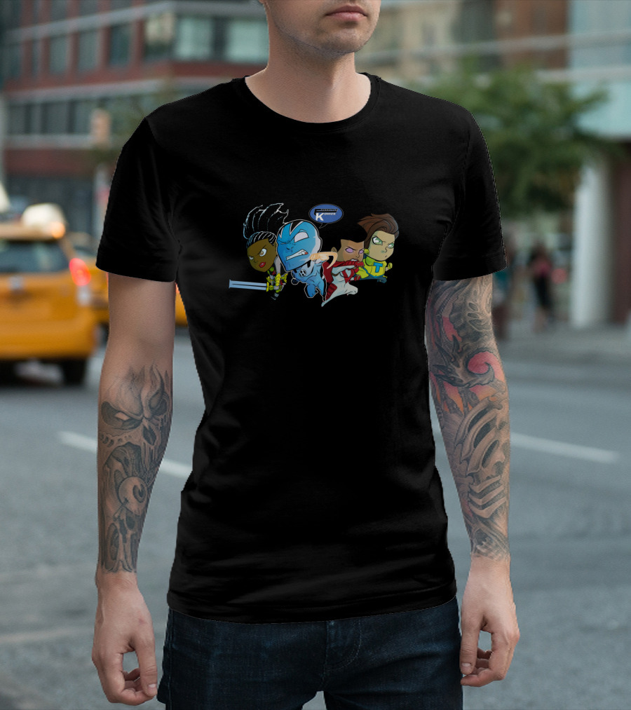 I don't know who these characters are based on the image T-Shirt