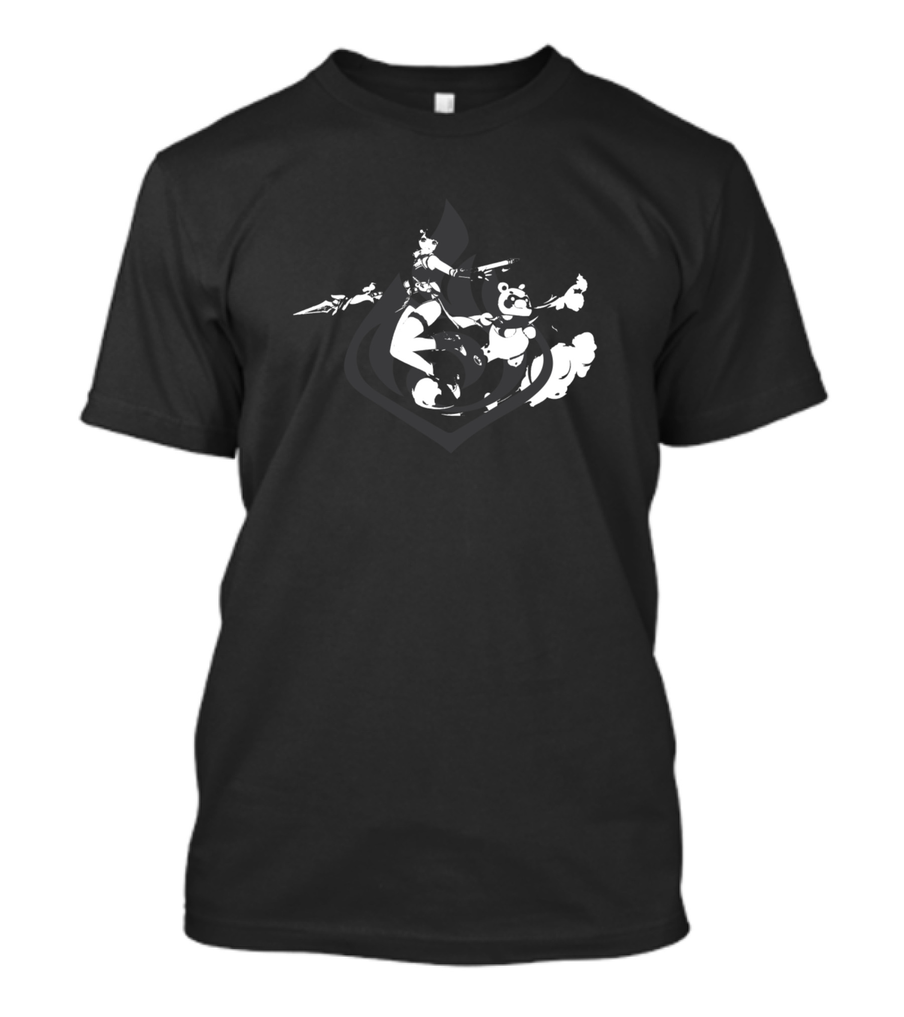 Genshin Impact Xiangling Guoba Sylized T-Shirt