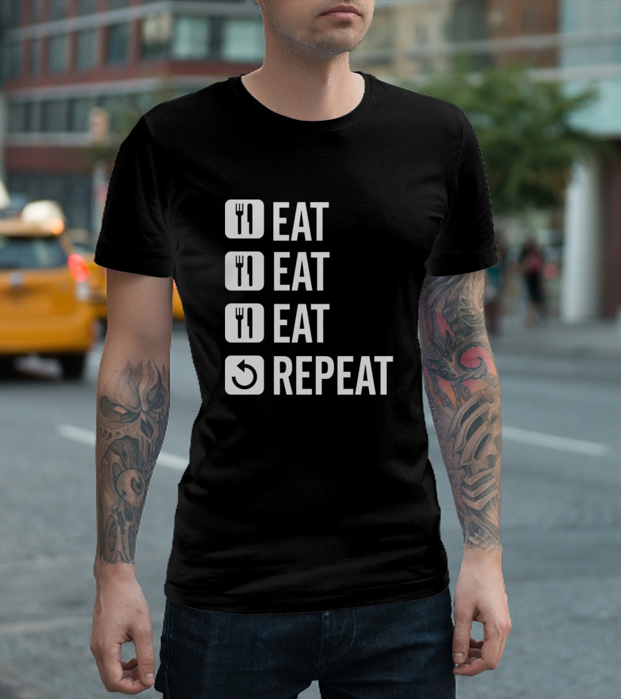 Eat Eat Eat Repeat Shane Dawson Collection T-Shirt