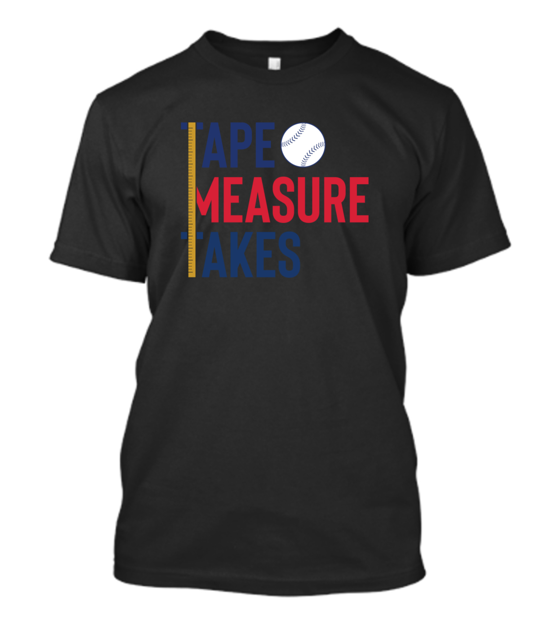 Tape Measure Takes Baseball T-Shirt