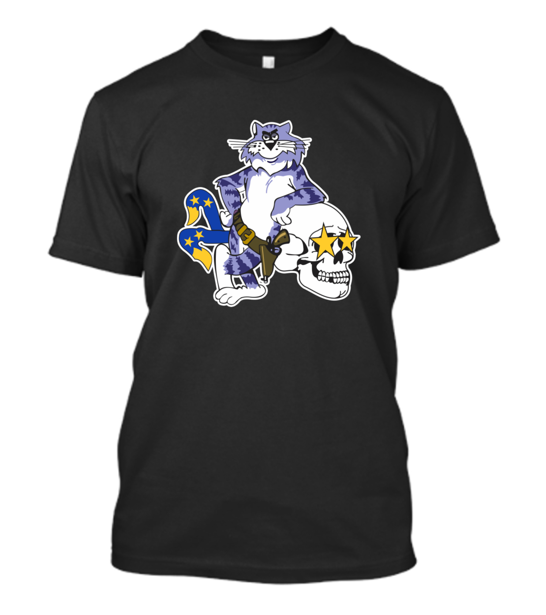 Tomcat Bounty Hunters Starry Skull T-Shirt