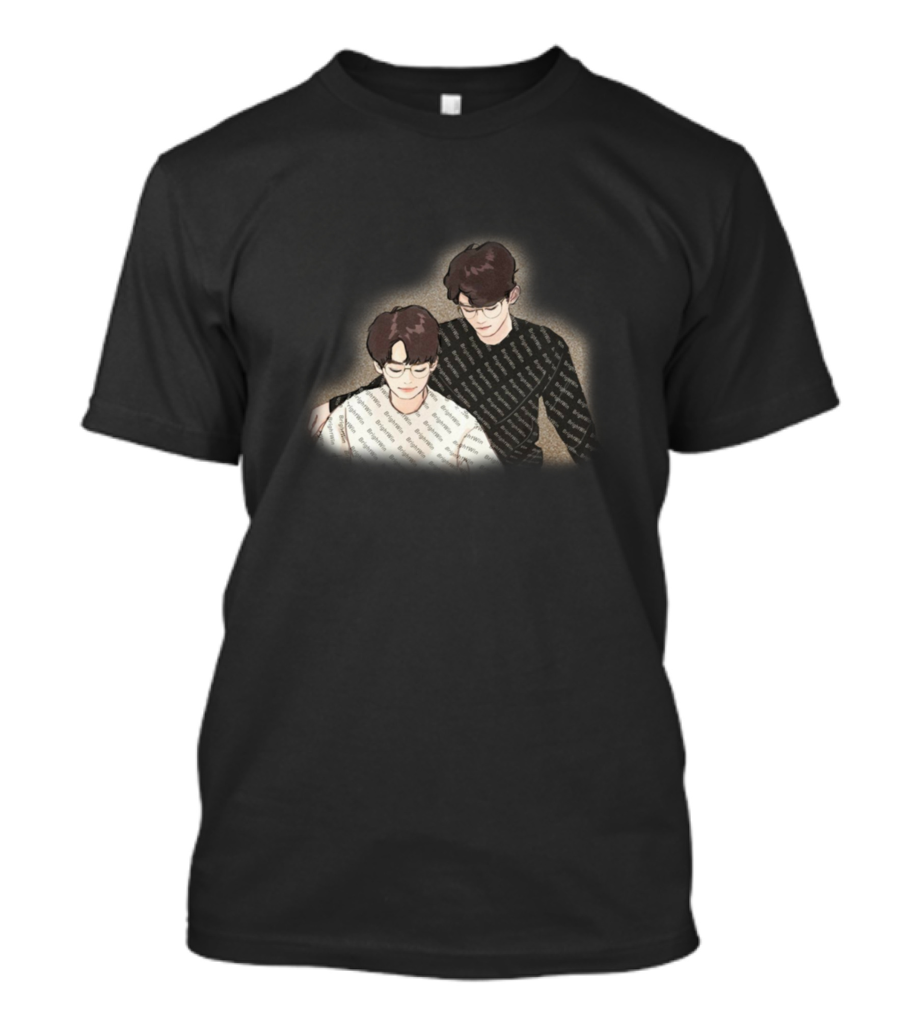 Bright Win Fan Art Couple T-Shirt