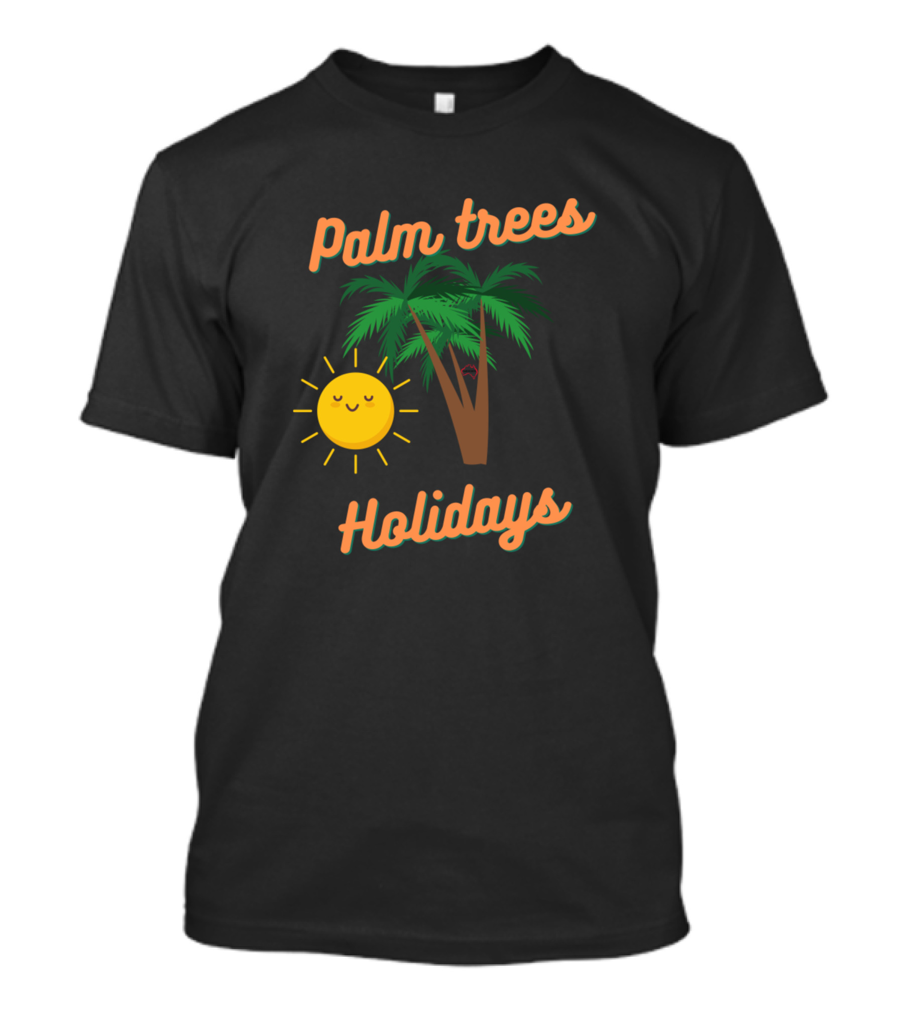 Palm Trees Holidays Sun Summer T-Shirt