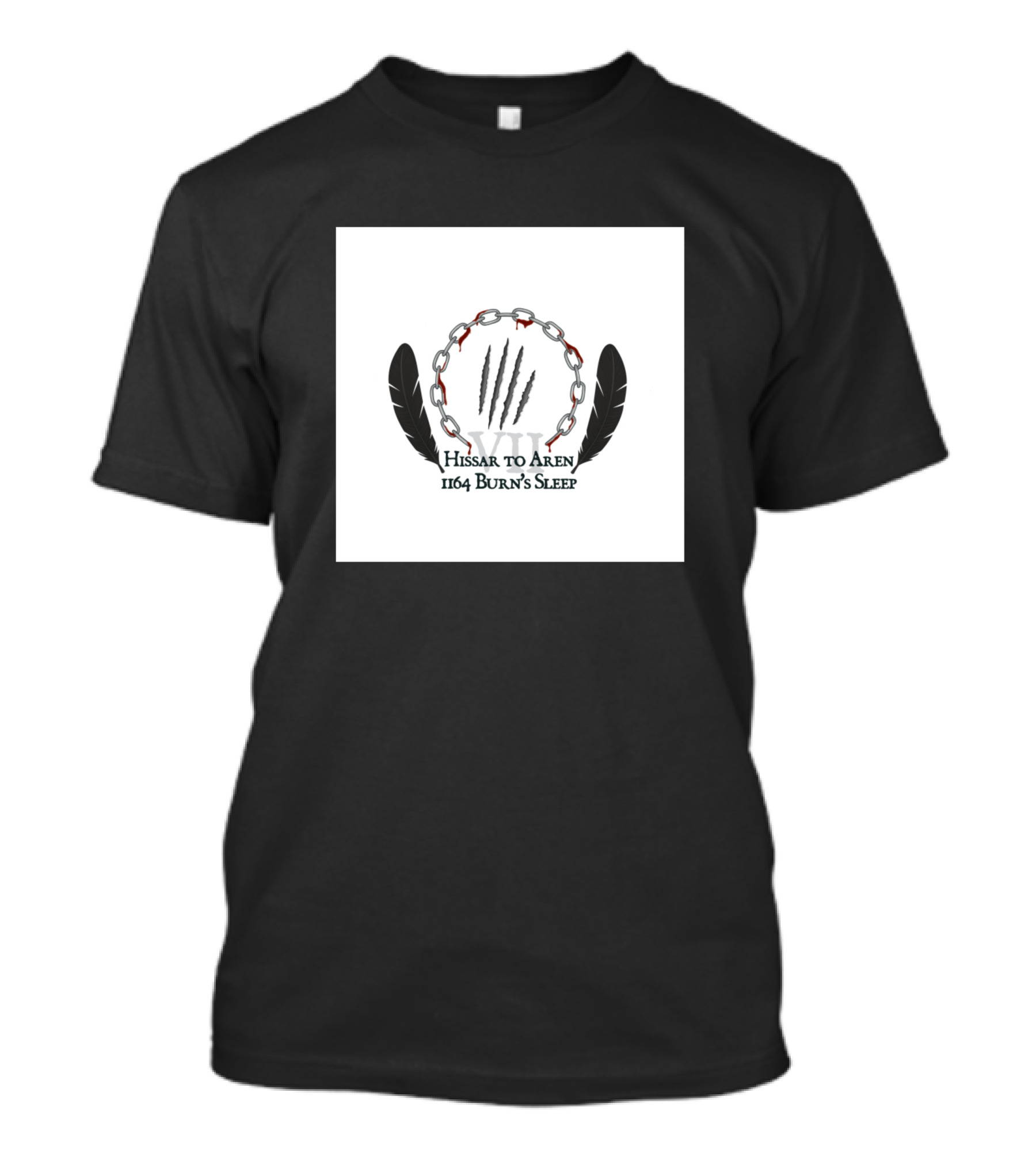 Chain Of Dogs VII Hissar To Aren 1164 Burn's Sleep T-Shirt