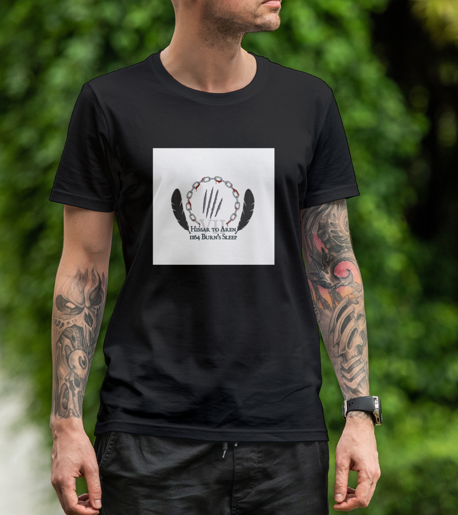 Chain Of Dogs VII Hissar To Aren 1164 Burn's Sleep T-Shirt