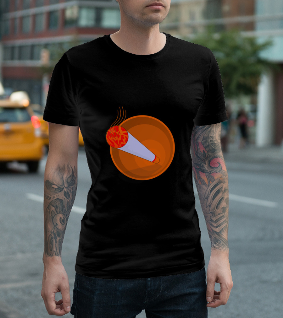 Cigarette My Friend Smoking Ashtray T-Shirt