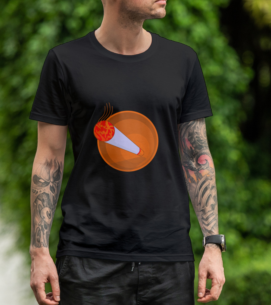Cigarette My Friend Smoking Ashtray T-Shirt