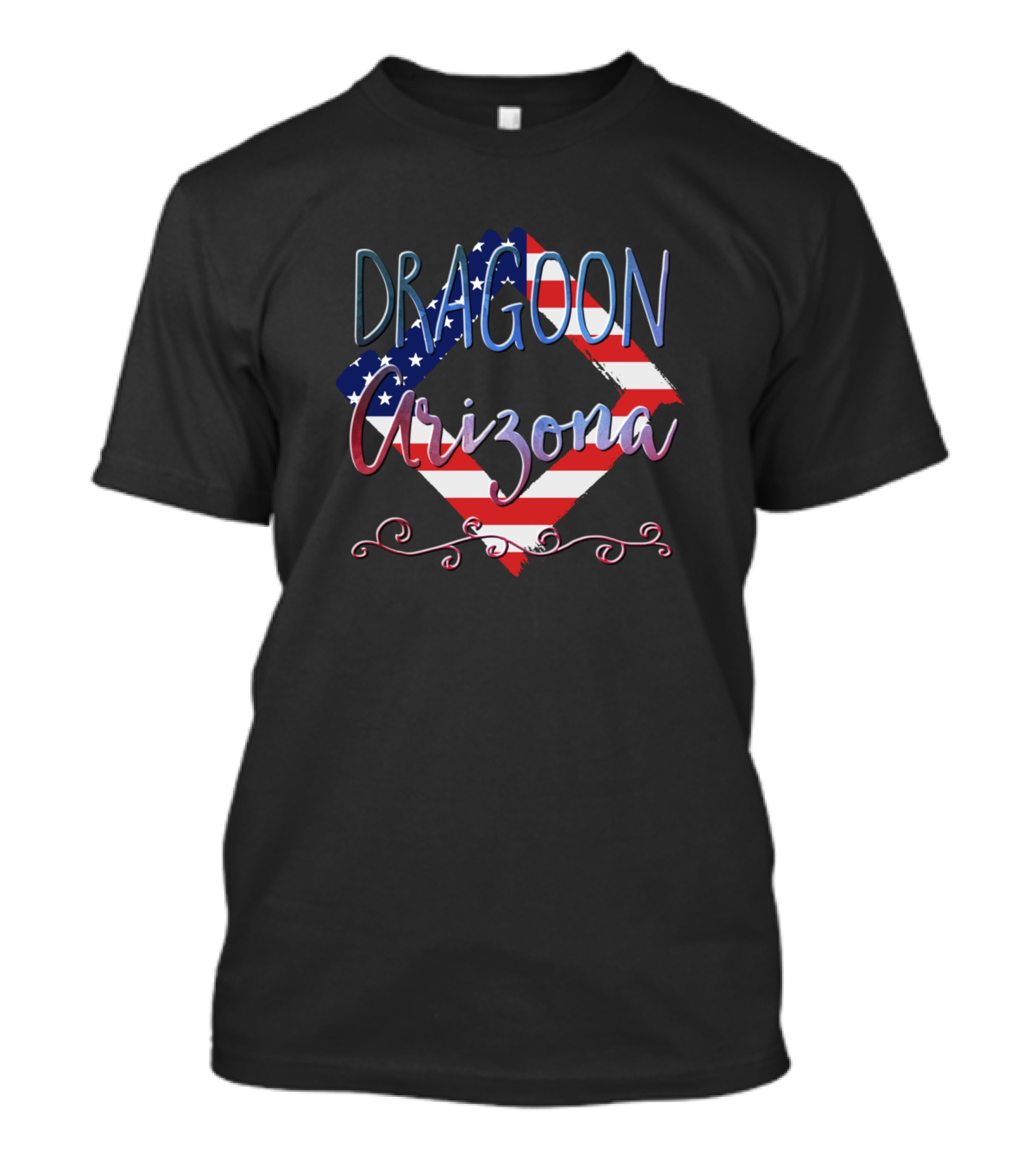 Dragoon Arizona American Flag T-Shirt