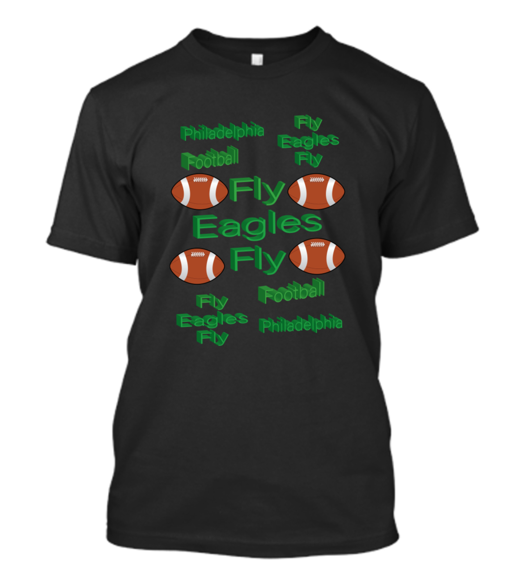 Philadelphia Football Fly Eagles Fly T-Shirt
