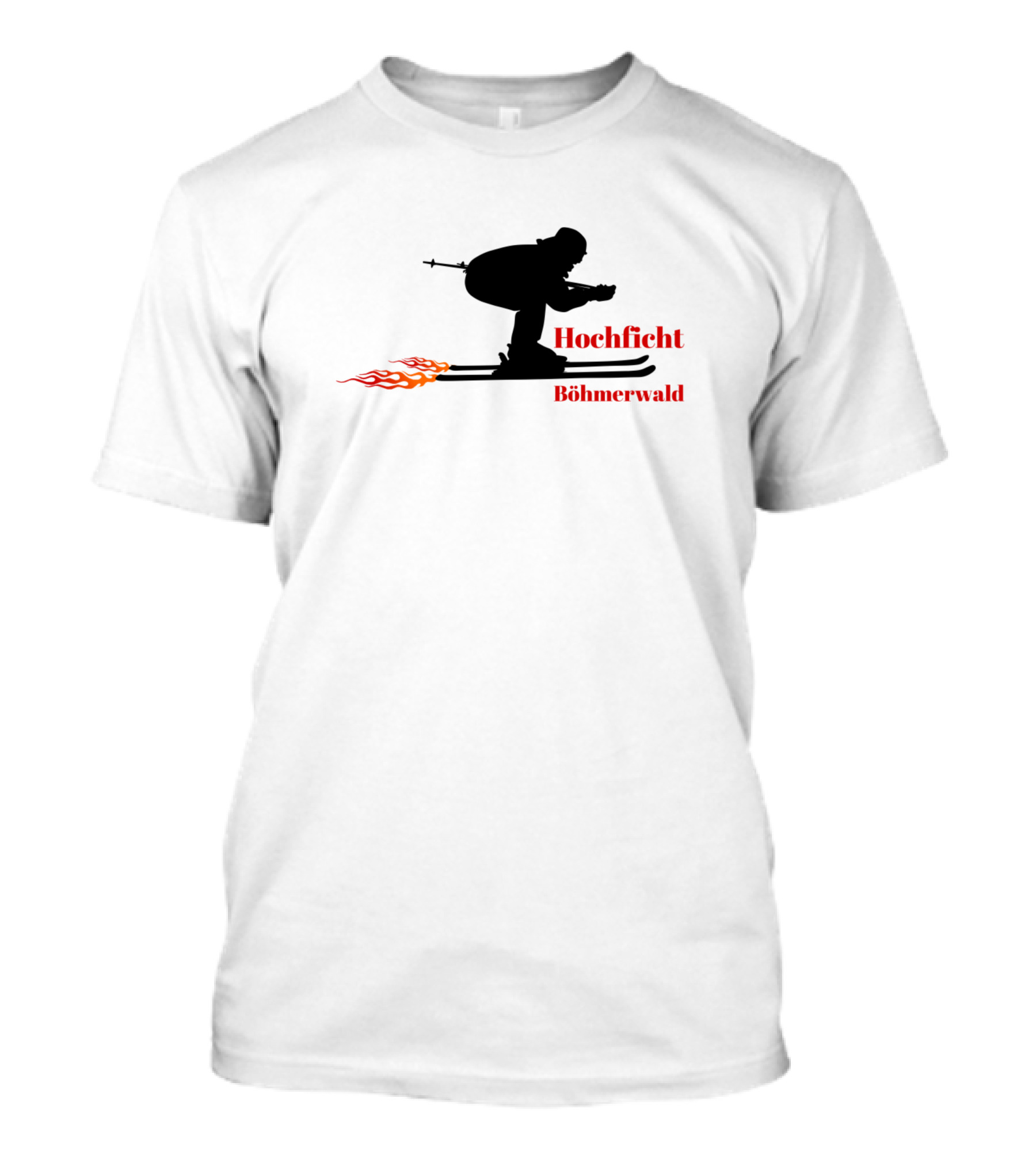 Hochficht Bömerwald Skier Austria Flame T-Shirt