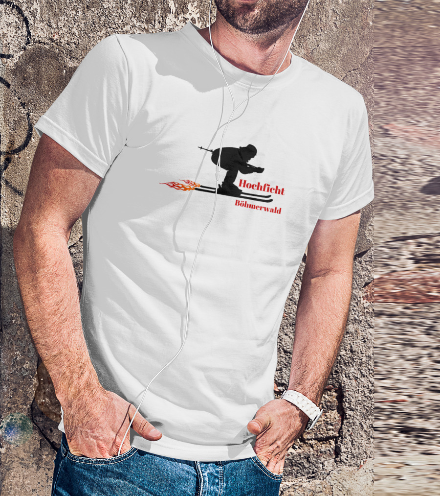 Hochficht Bömerwald Skier Austria Flame T-Shirt