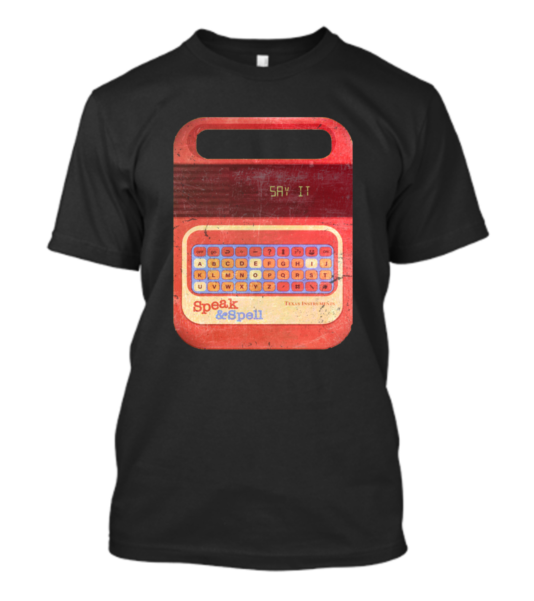 Speak And Spell Say It Texas Instruments 80s Toys Classic T-Shirt