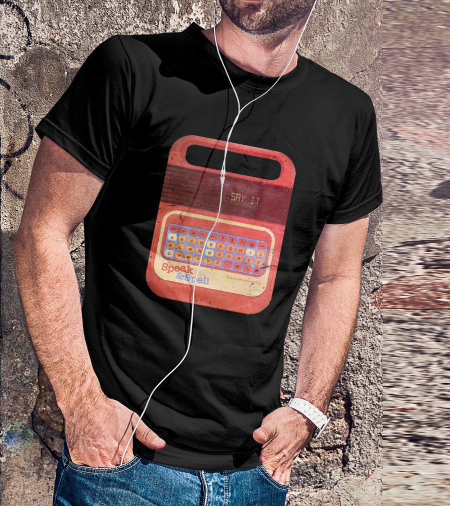 Speak And Spell Say It Texas Instruments 80s Toys Classic T-Shirt