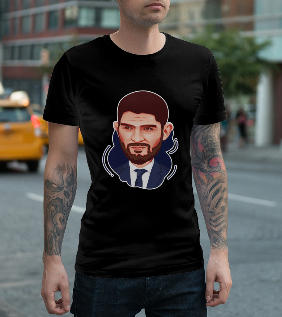 Khabib Nurmagomedov Vector Art Suit T-Shirt