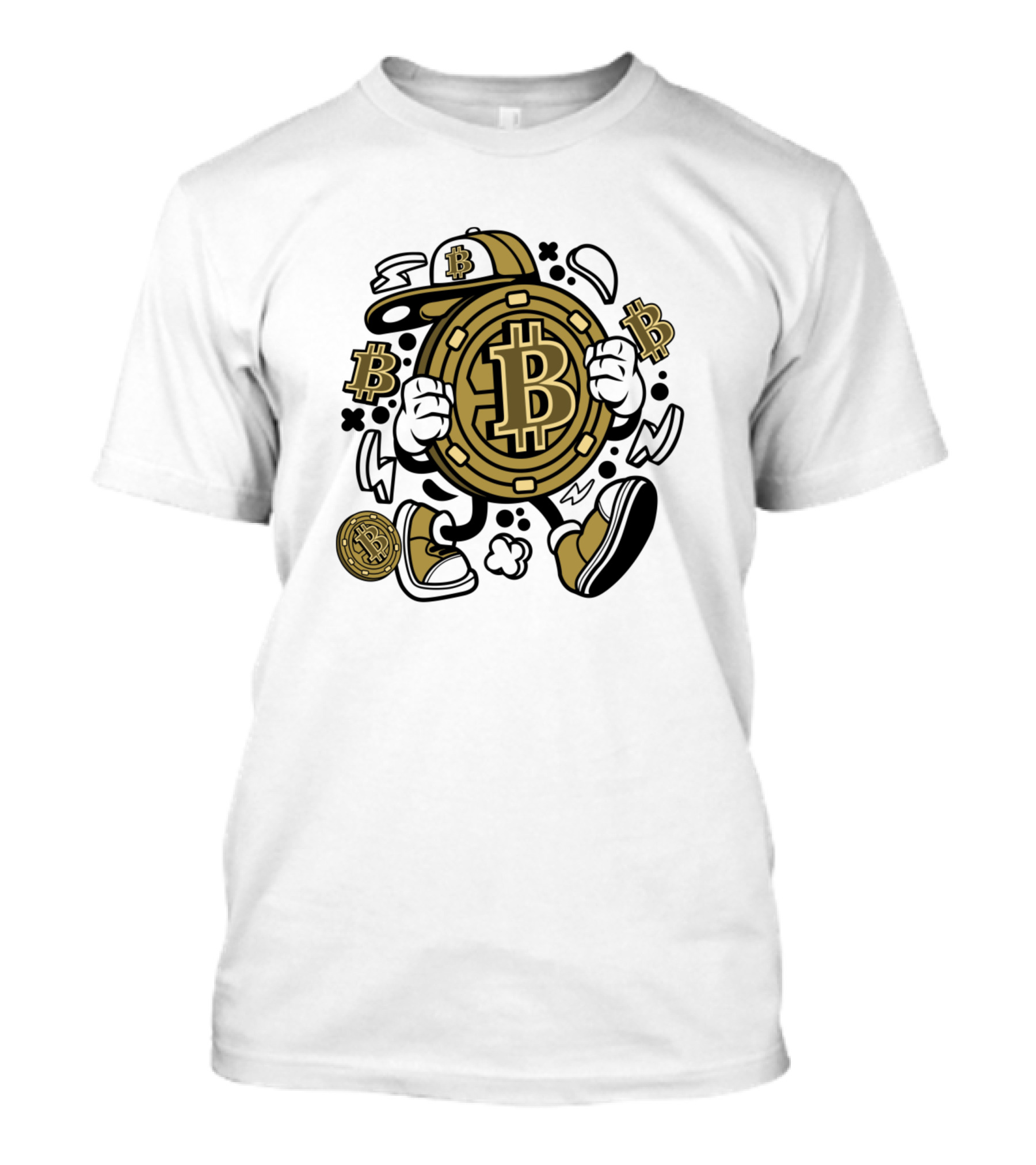 Bitcoin For Animated Characters Comics And Pop Culture Symbols T-Shirt