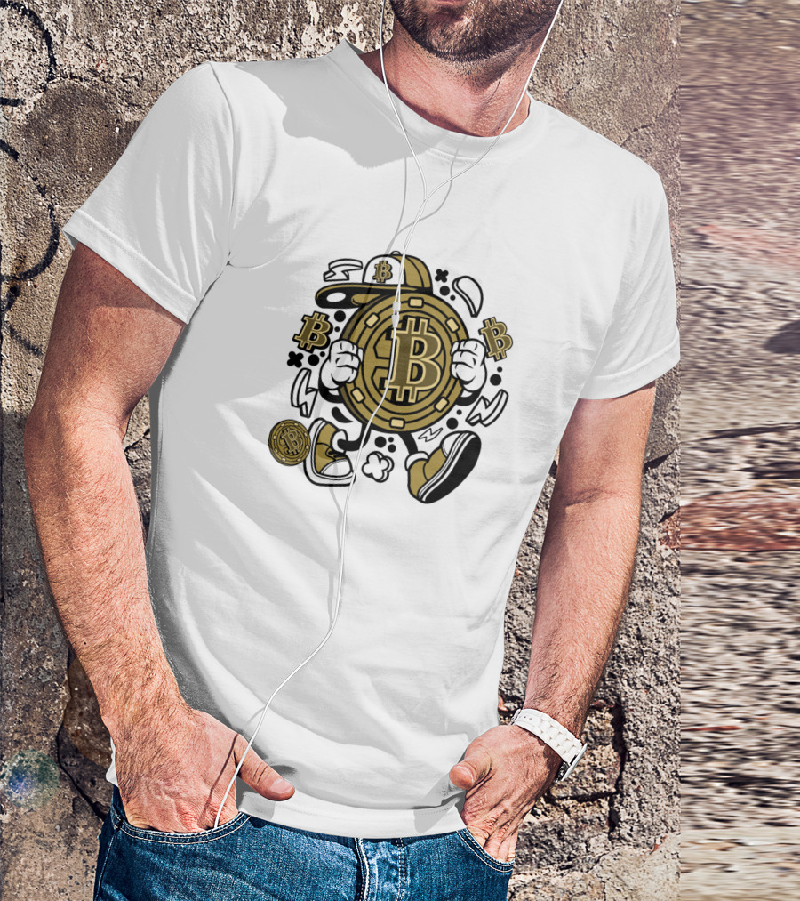 Bitcoin For Animated Characters Comics And Pop Culture Symbols T-Shirt