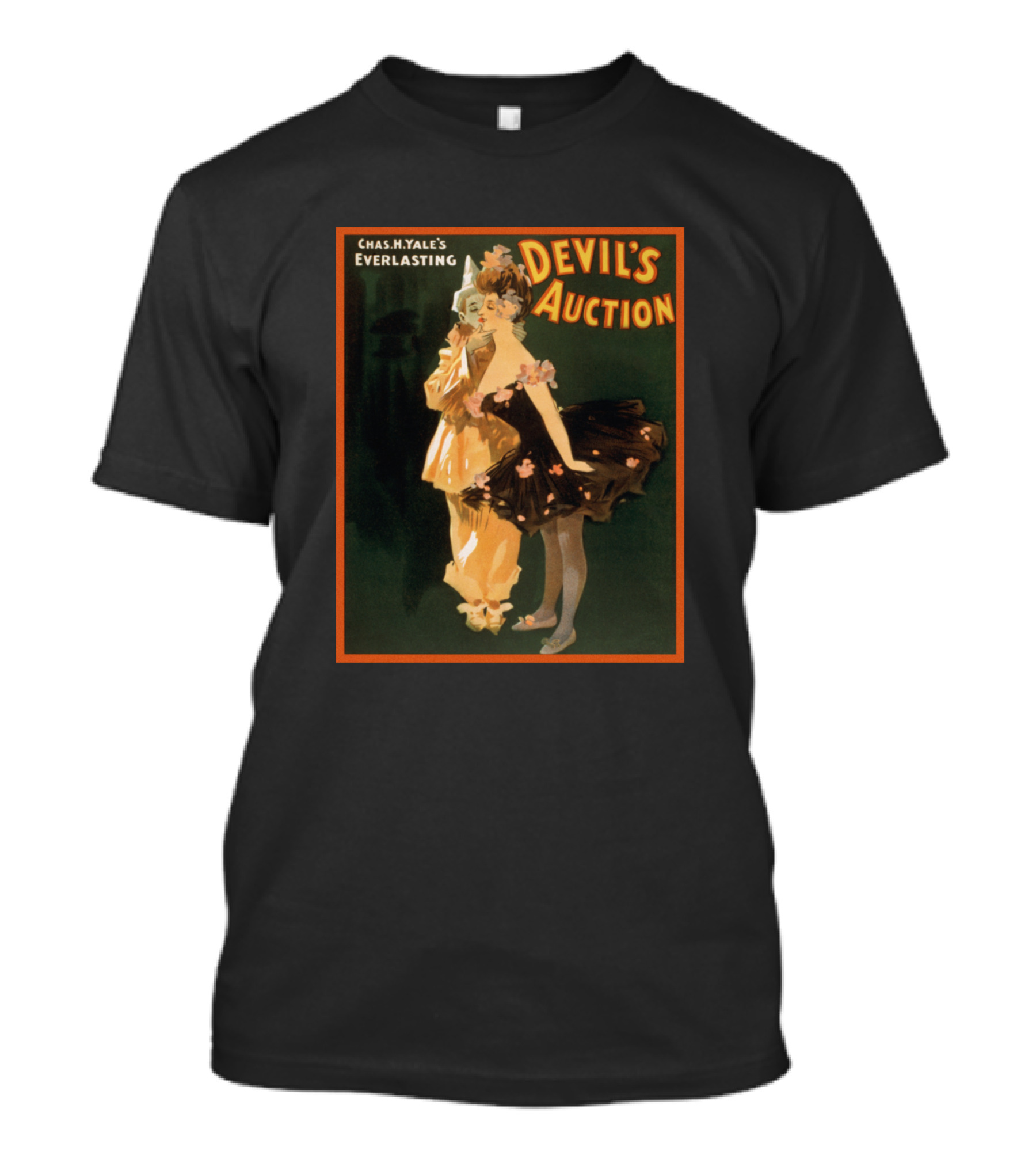 Chas. H. Yale's Everlasting Devil's Auction Theatrical T-Shirt