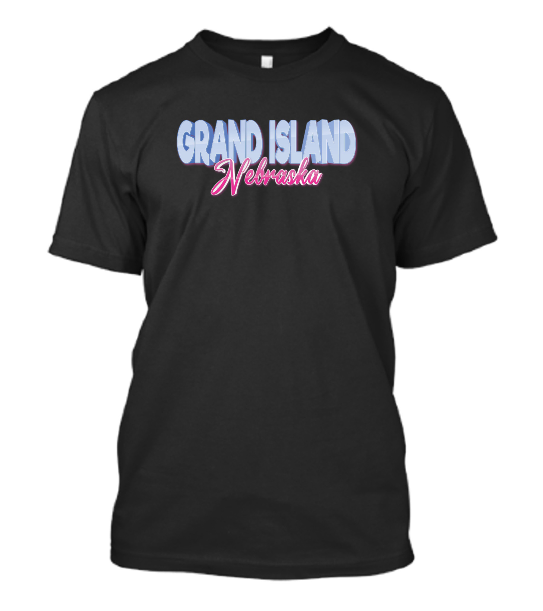 Grand Island Nebraska Retro T-Shirt
