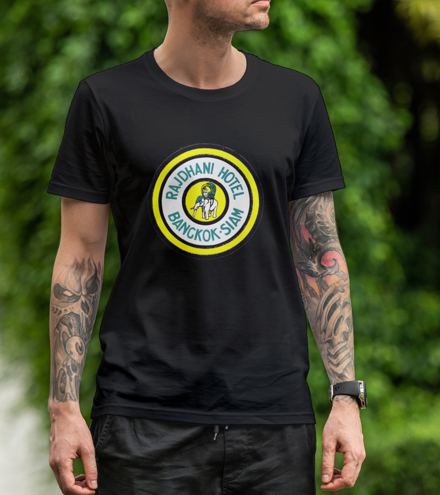 Rajdhani Hotel Bangkok Siam Elephant T-Shirt