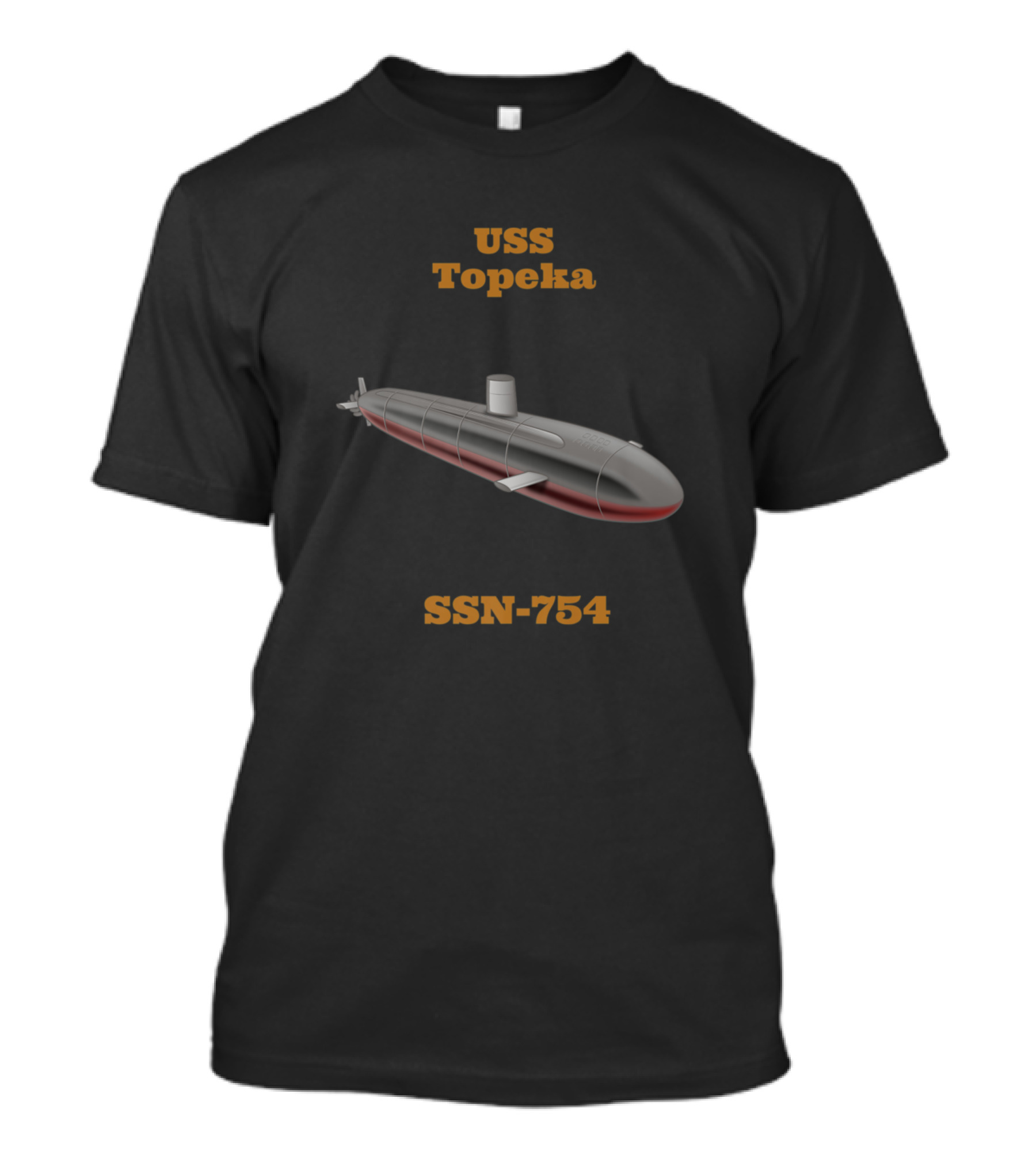 USS Topeka SSN-754 Navy Submarine Sailor Veteran T-Shirt