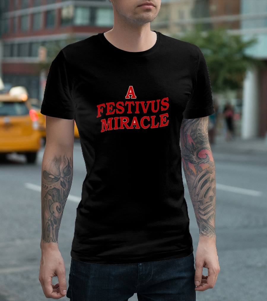 A Festivus Miracle Seinfeld Holiday T-Shirt