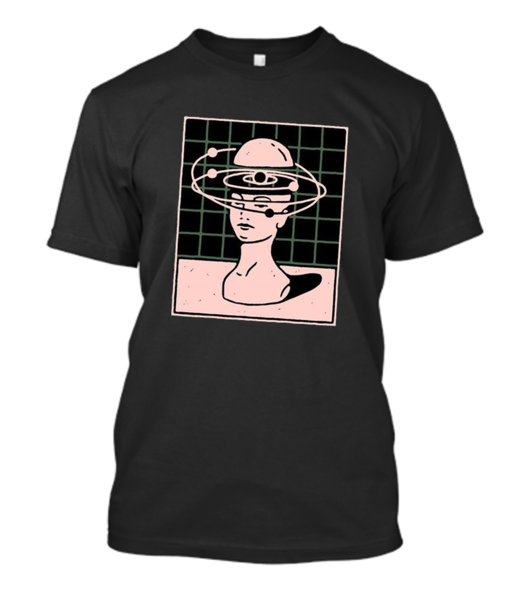 Head Full Of Thoughts Astronaut Cosmic Orbit T-Shirt
