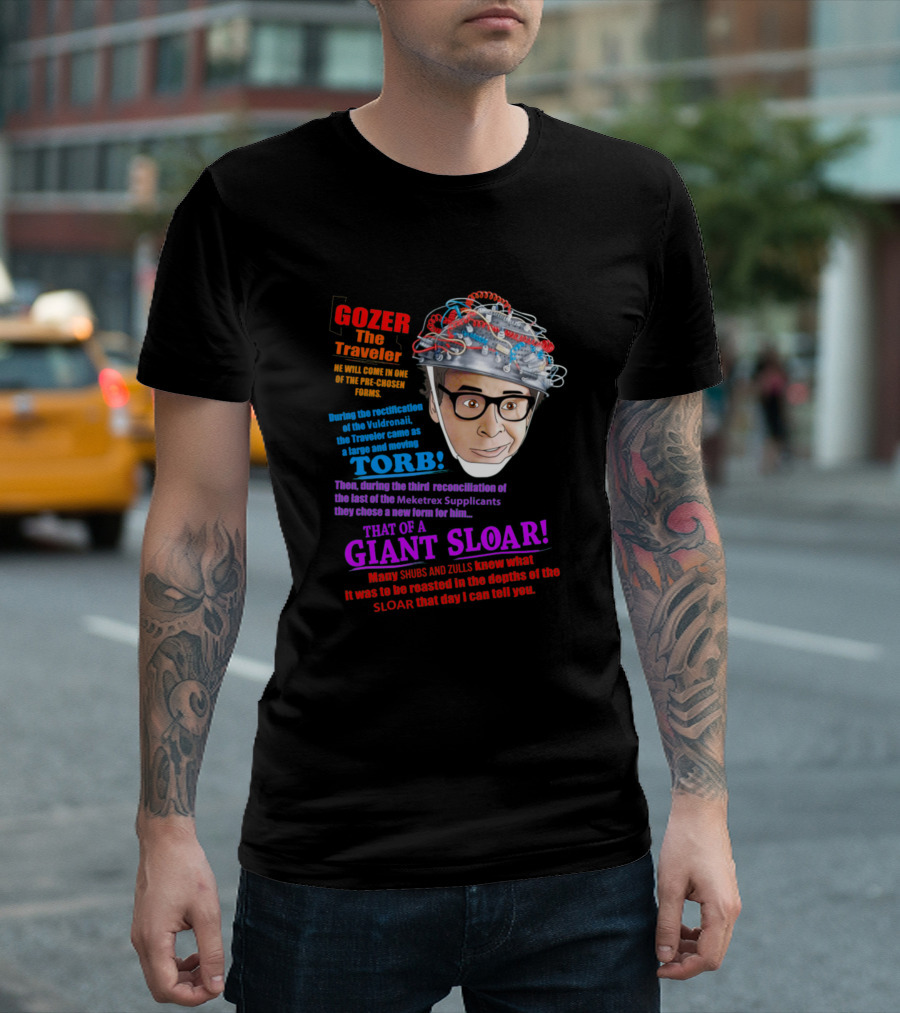Gozer The Traveler Torb Giant Sloar Shubs And Zuuls Key Master T-Shirt